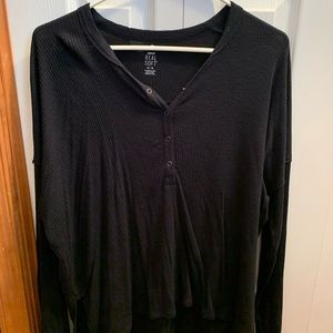 Soft Black Aerie Long Sleeve
